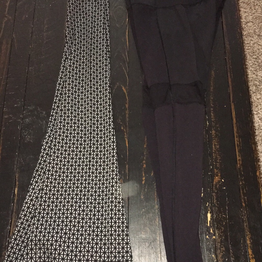 Lululemon leggings Sz 4, each worn maybe twice.